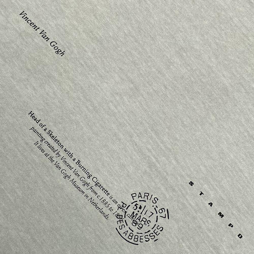 Skeleton Garment Dye Relaxed Tee V1 - STAMPD - VENTURER