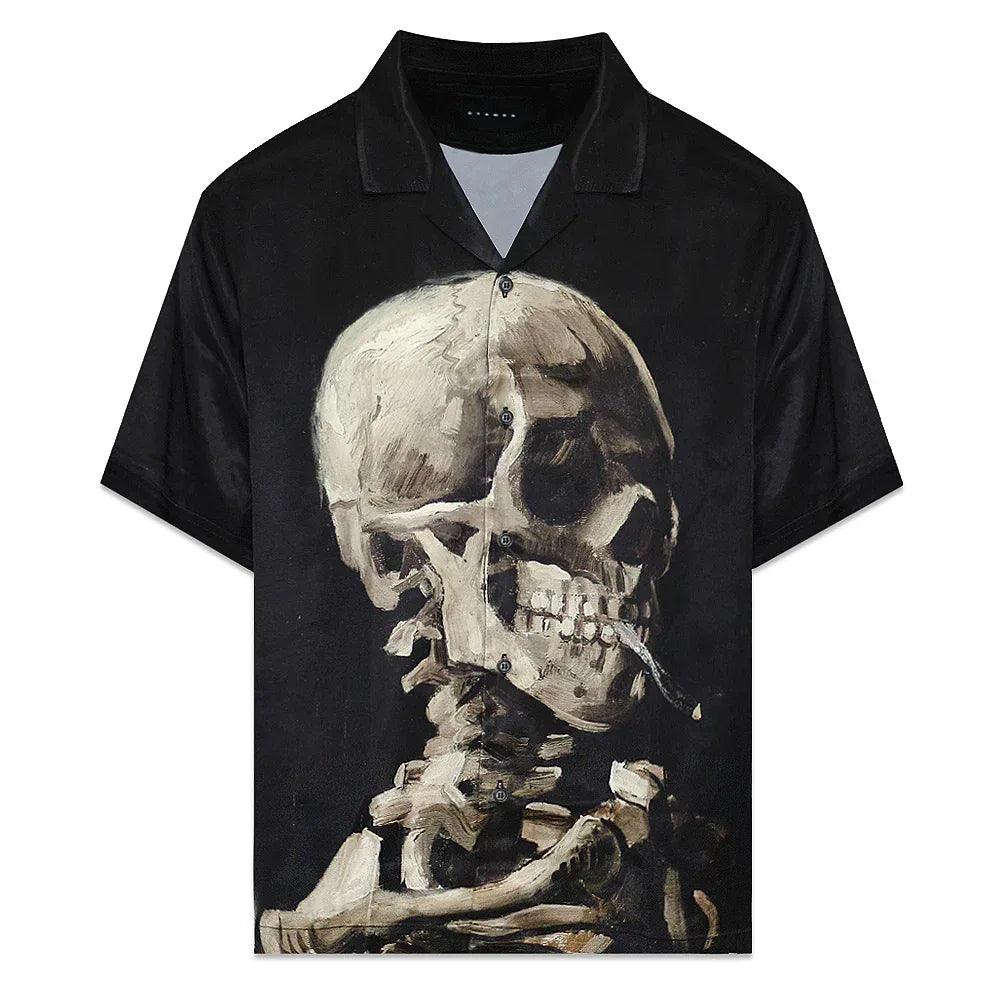 Skeleton Camp Collar Buttondown - STAMPD - VENTURER