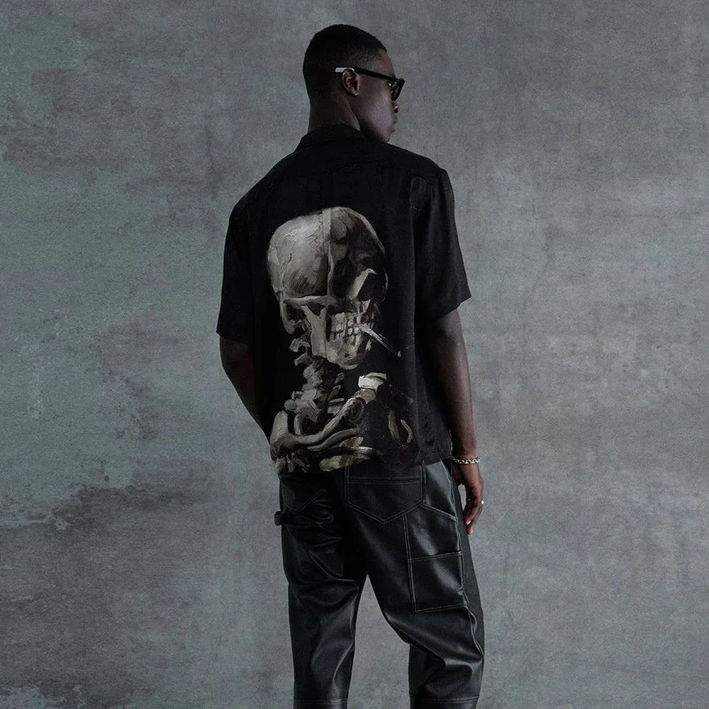 Skeleton Camp Collar Buttondown - STAMPD - VENTURER