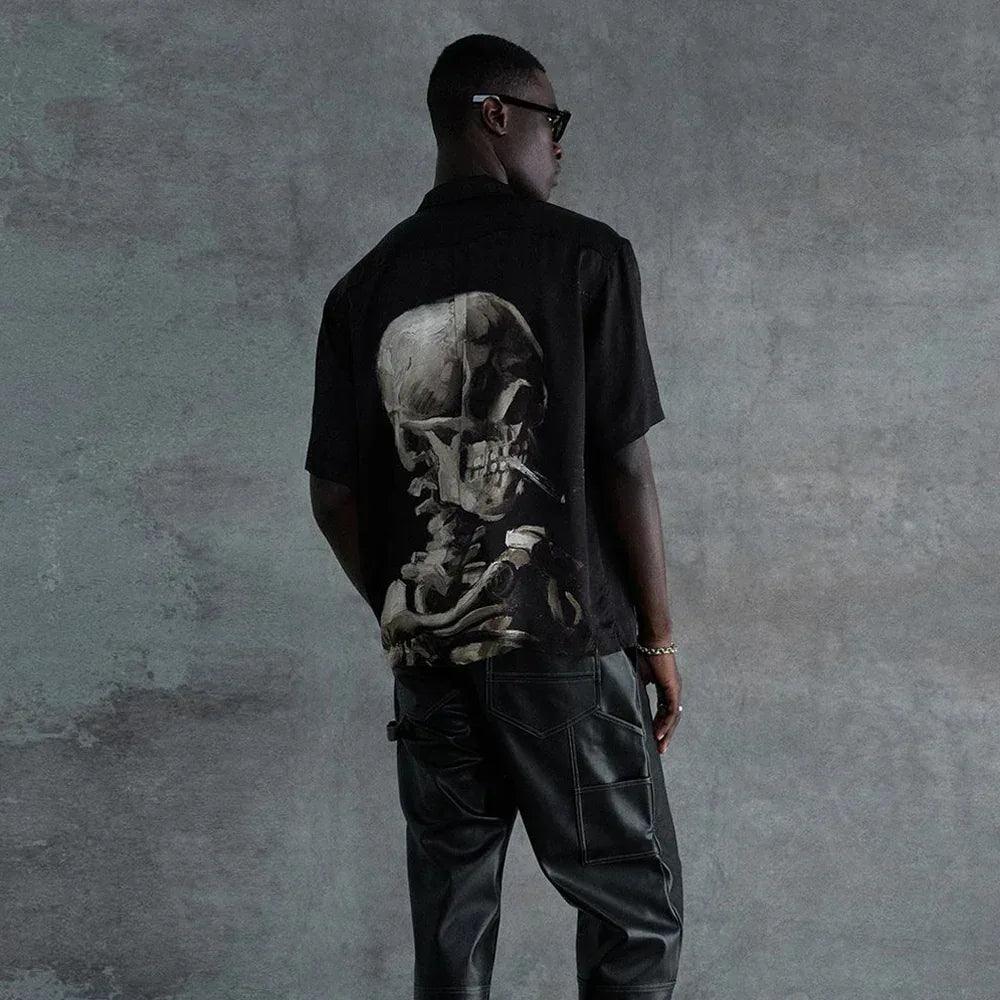 Skeleton Camp Collar Buttondown - STAMPD - VENTURER