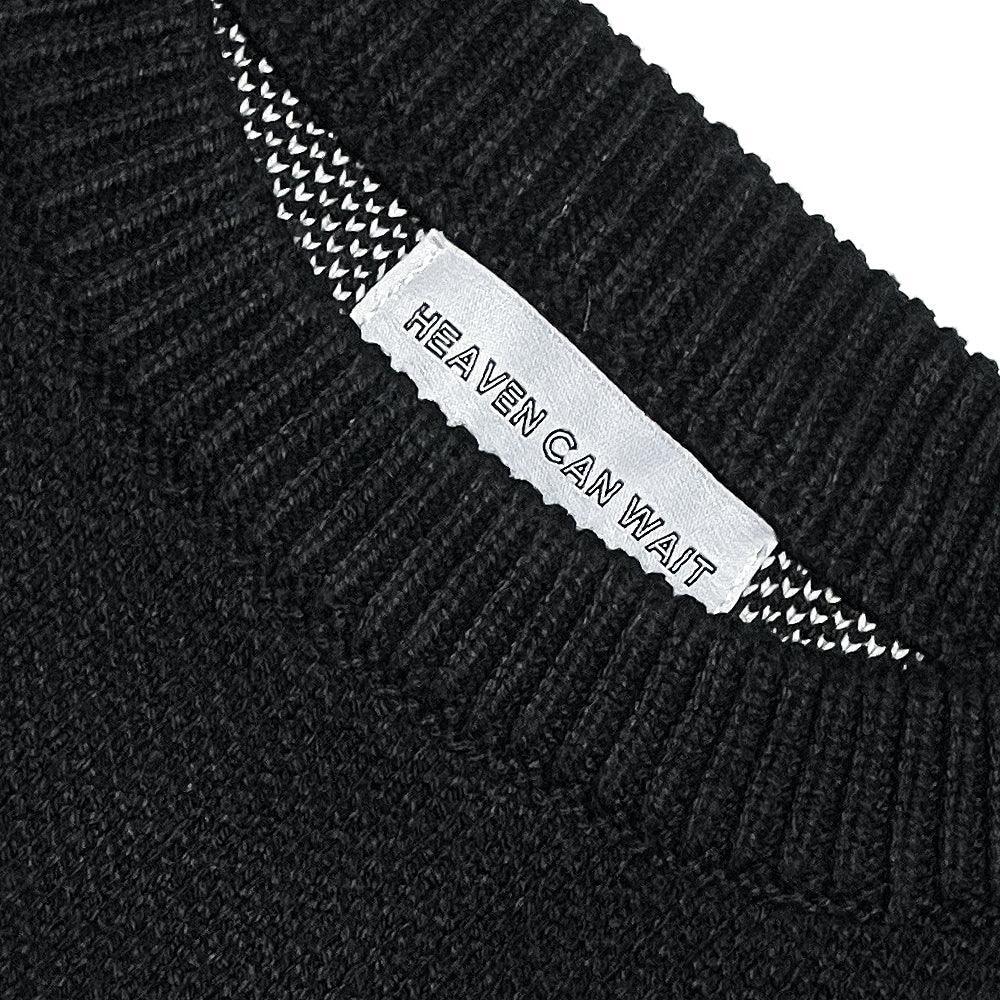 HCW Arch Logo Knit - HEAVEN CAN WAIT - VENTURER