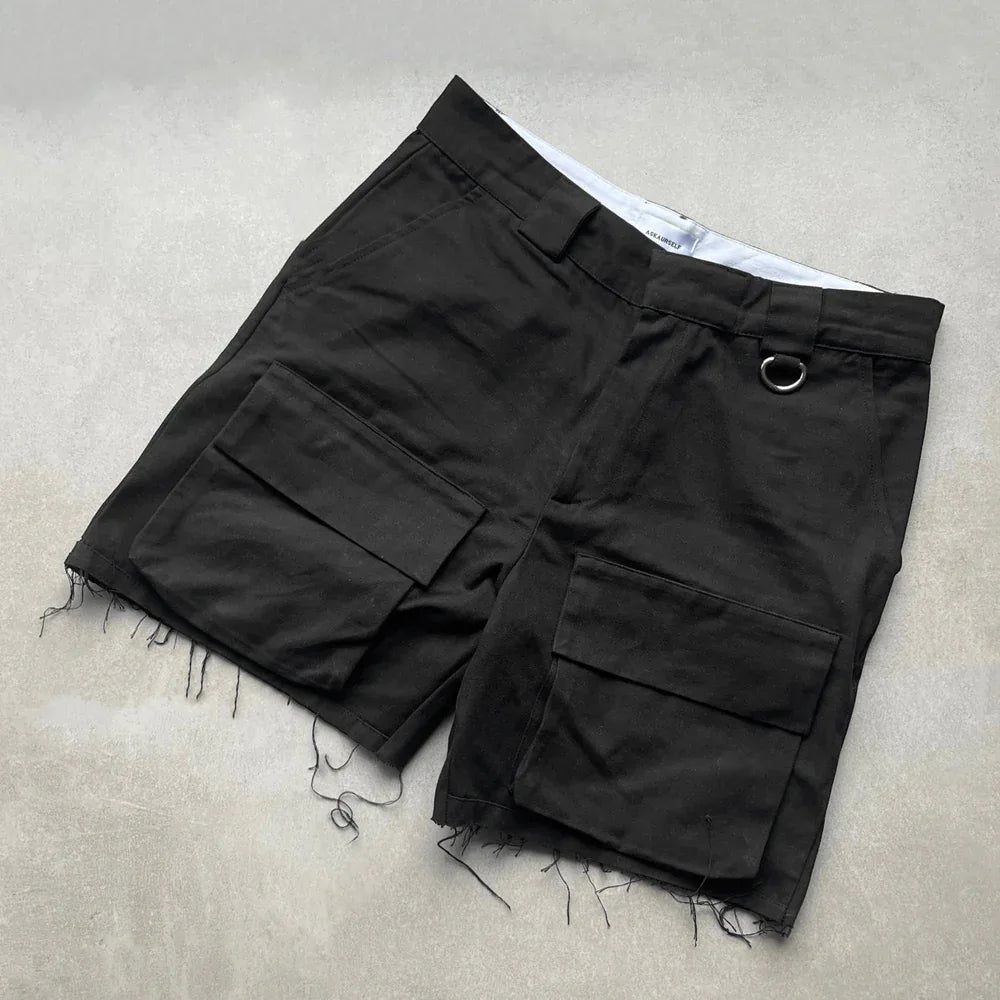 Canvas Cargo Shorts - ASKYURSELF - VENTURER