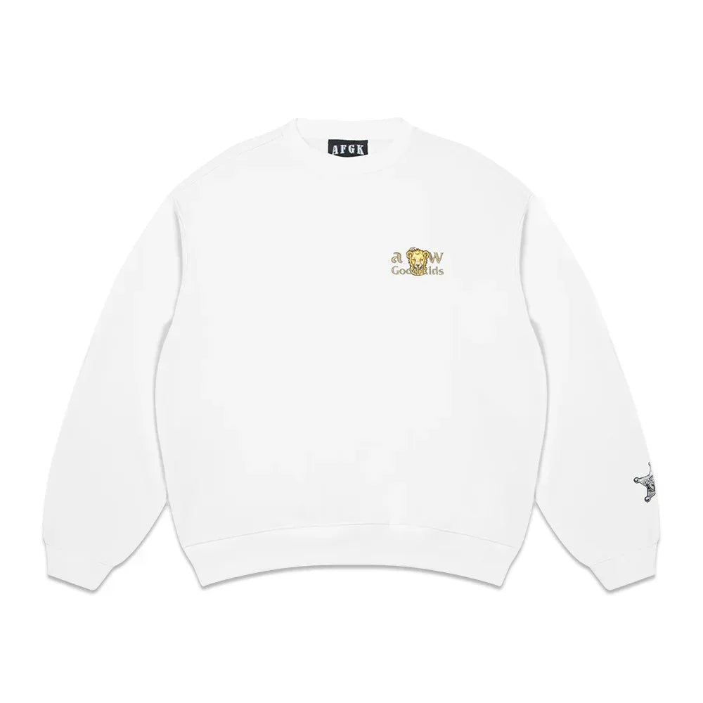Lion Logo Crew Sweat - A FEW GOOD KIDS - VENTURER