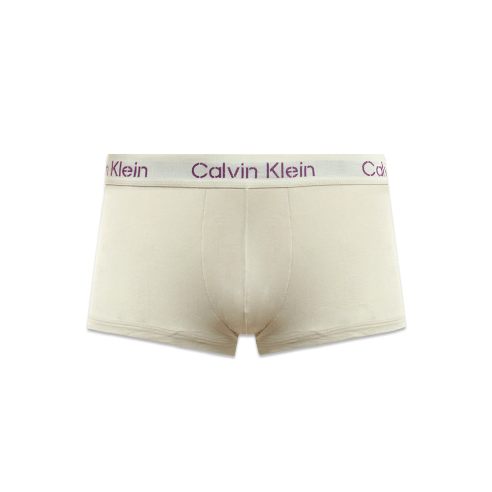 Khaki Cotton Low Rise Trunk 3PK