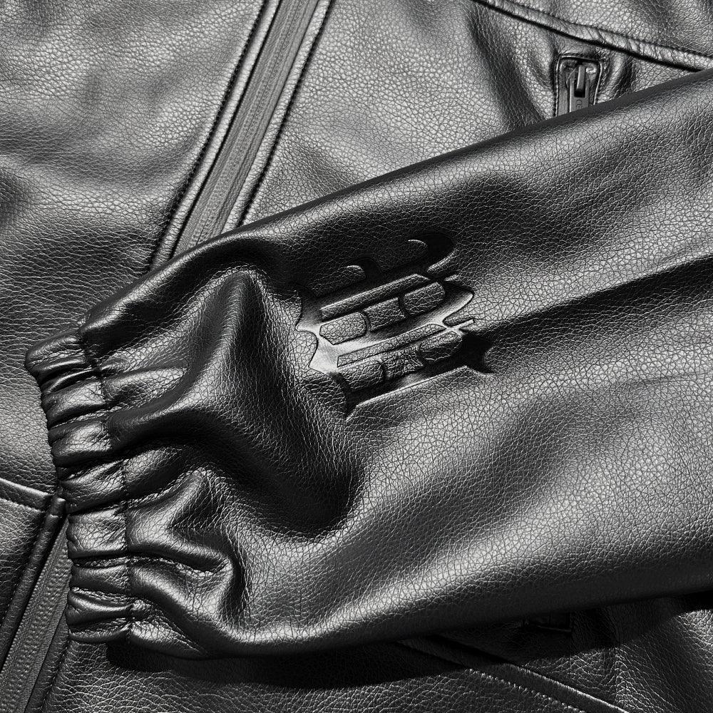 Nation Faux Leather Windbreaker - WASTED PARIS - VENTURER