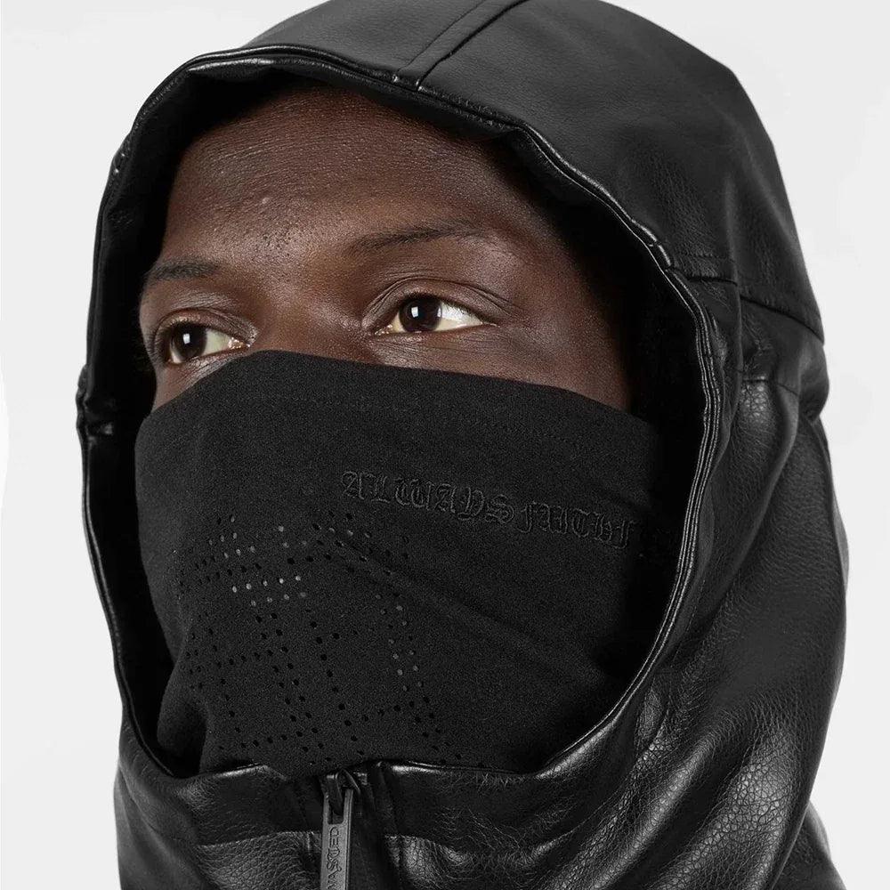 Nation Faux Leather Windbreaker - WASTED PARIS - VENTURER