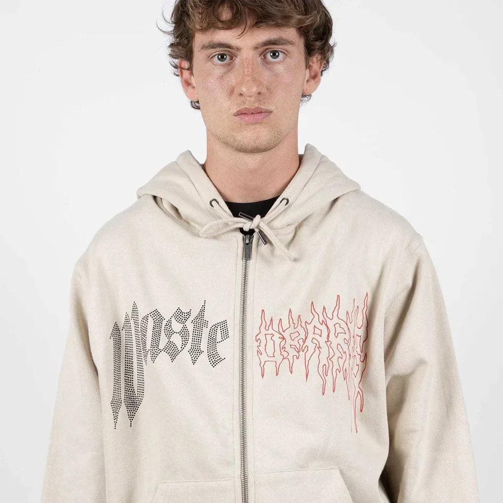 Crown Pitcher Zip Hoodie - WASTED PARIS - VENTURER