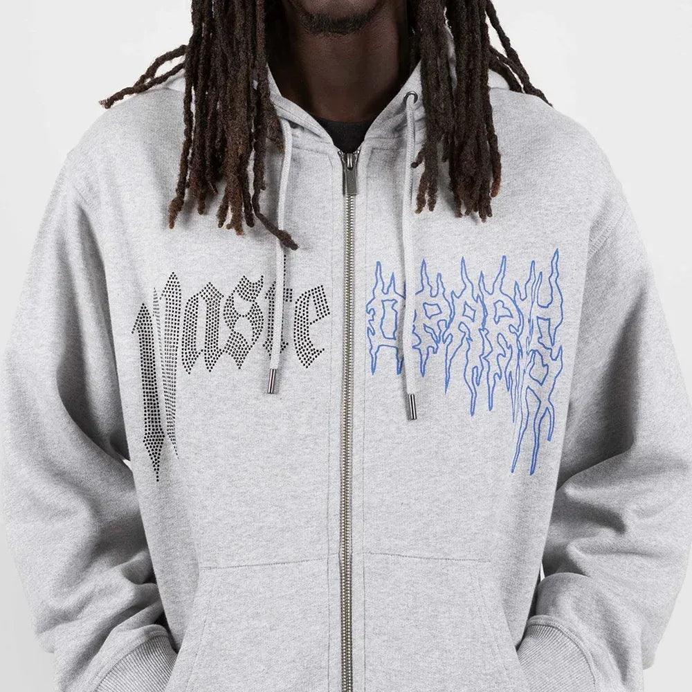 Crown Pitcher Zip Hoodie - WASTED PARIS - VENTURER