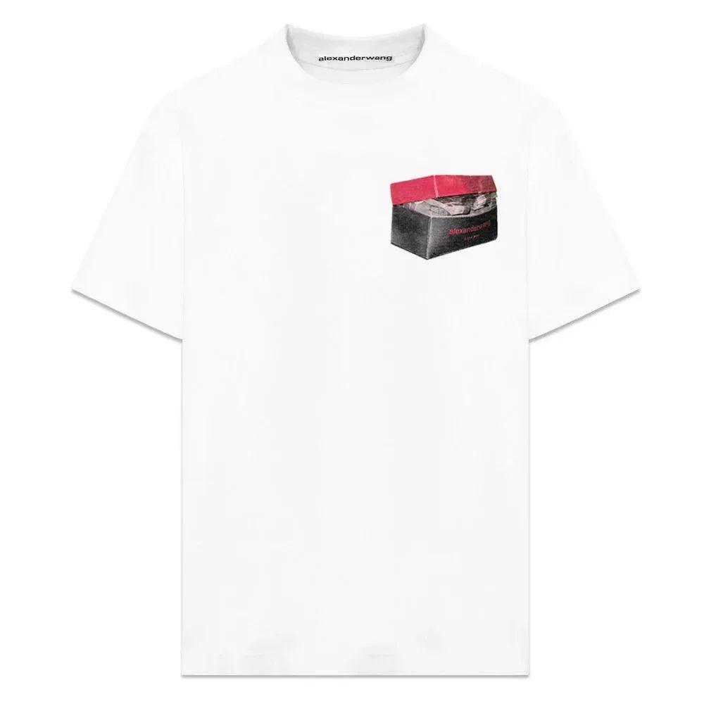 Shoebox Graphic Tee - ALEXANDER WANG - VENTURER