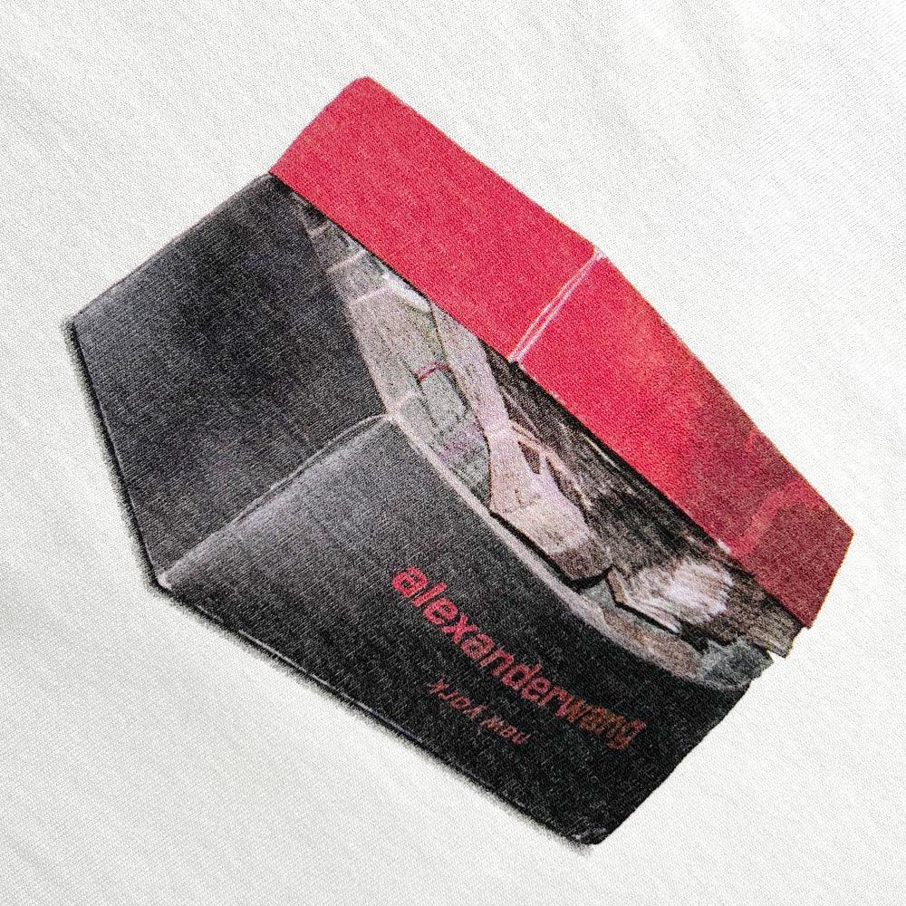 Shoebox Graphic Tee - ALEXANDER WANG - VENTURER
