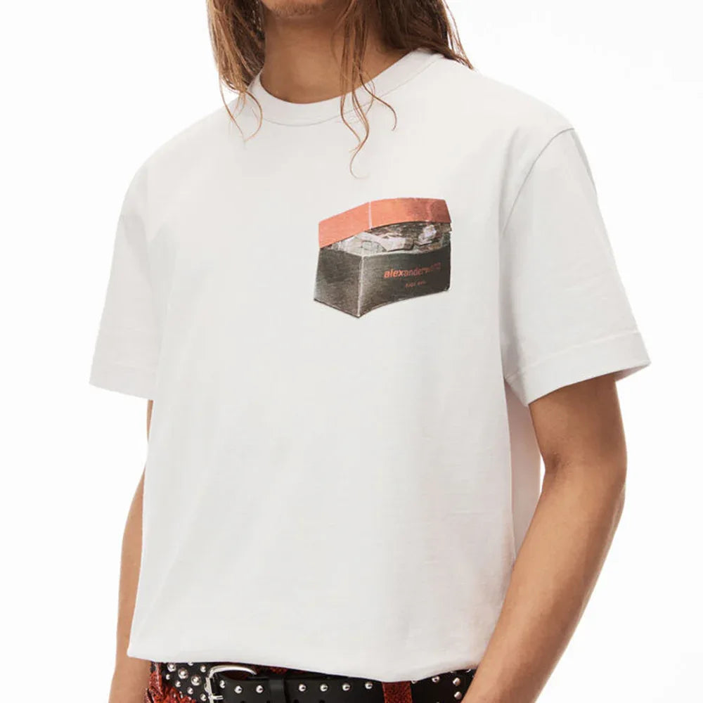Shoebox Graphic Tee - ALEXANDER WANG - VENTURER