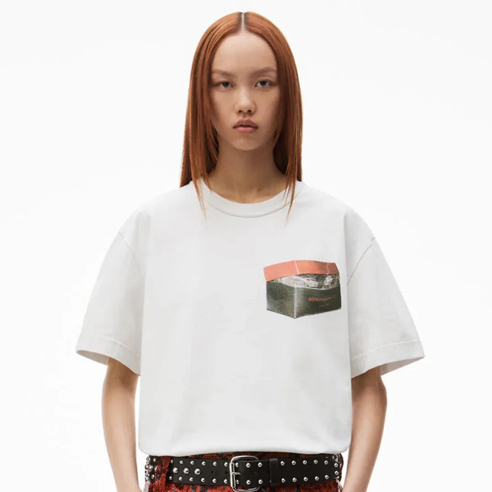 Shoebox Graphic Tee - ALEXANDER WANG - VENTURER