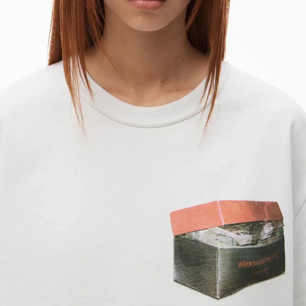 Shoebox Graphic Tee - ALEXANDER WANG - VENTURER