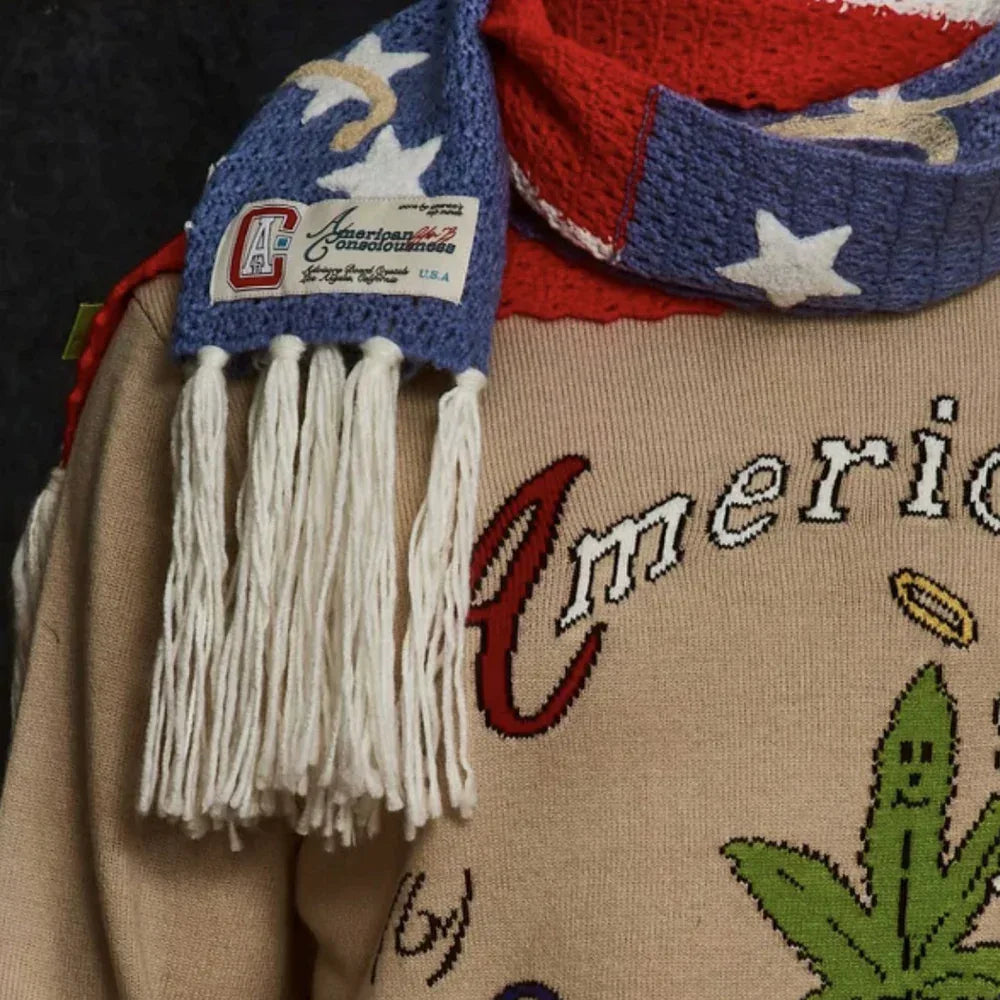 American Consciousness Crewneck Sweater - ADVISORY BOARD CRYSTALS - VENTURER