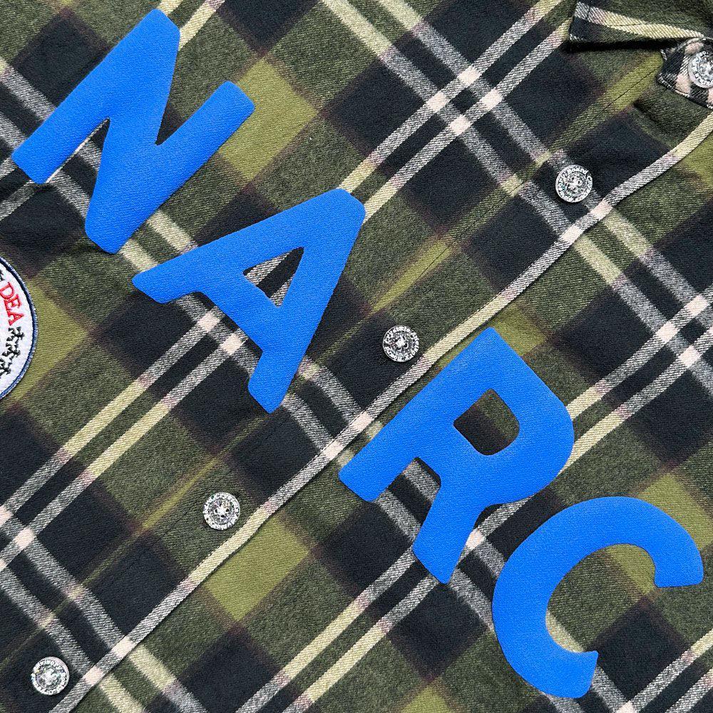 Narc Flannel Shirts - ADVISORY BOARD CRYSTALS - VENTURER