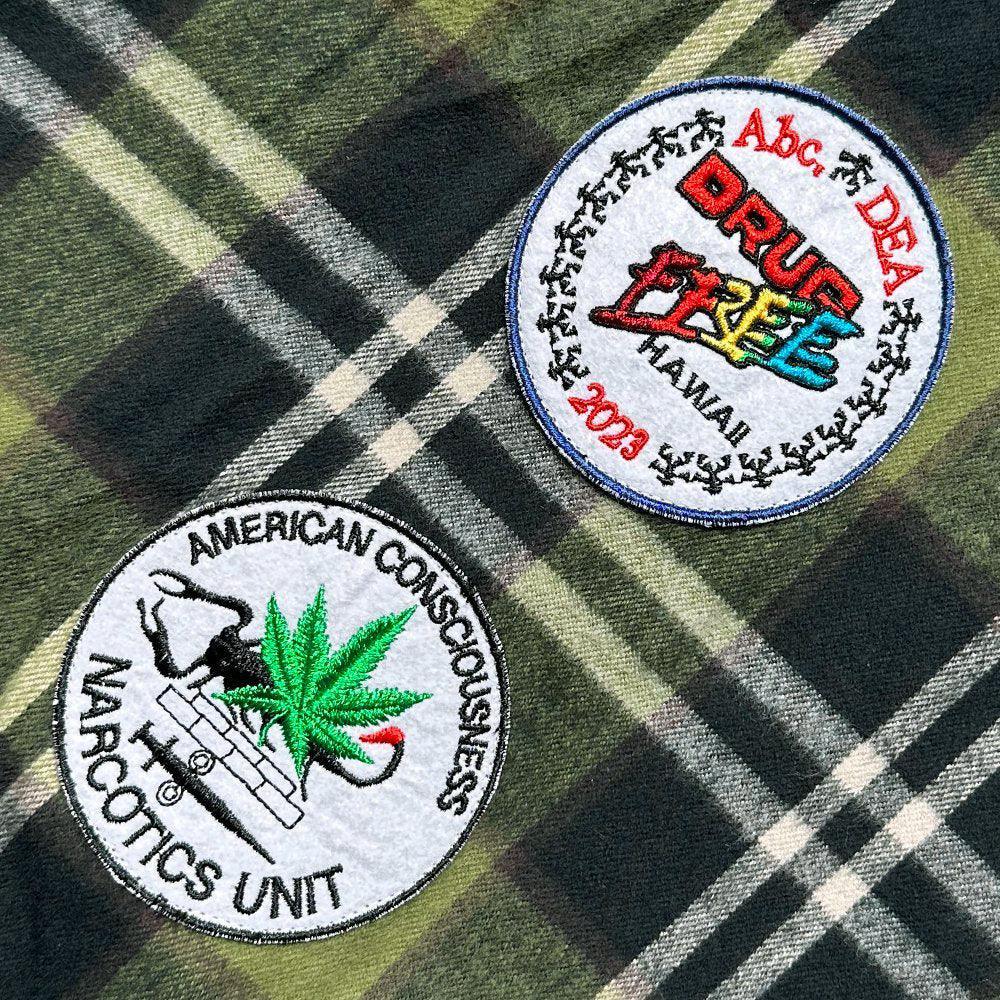 Narc Flannel Shirts - ADVISORY BOARD CRYSTALS - VENTURER