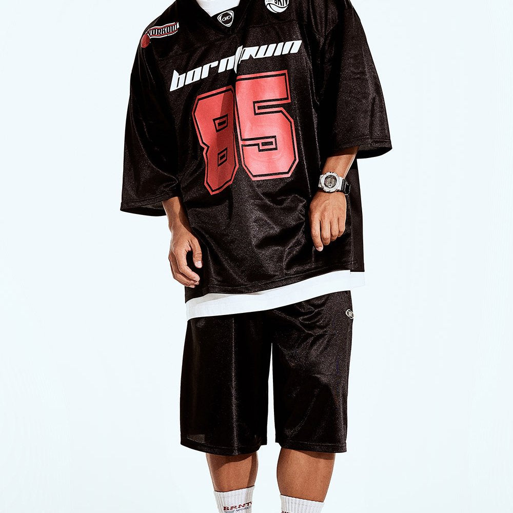 Mesh Jersey Half Pants