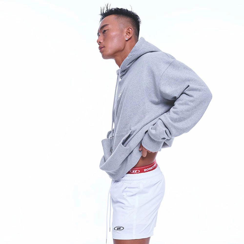 Big Chrome B Logo Hoodie