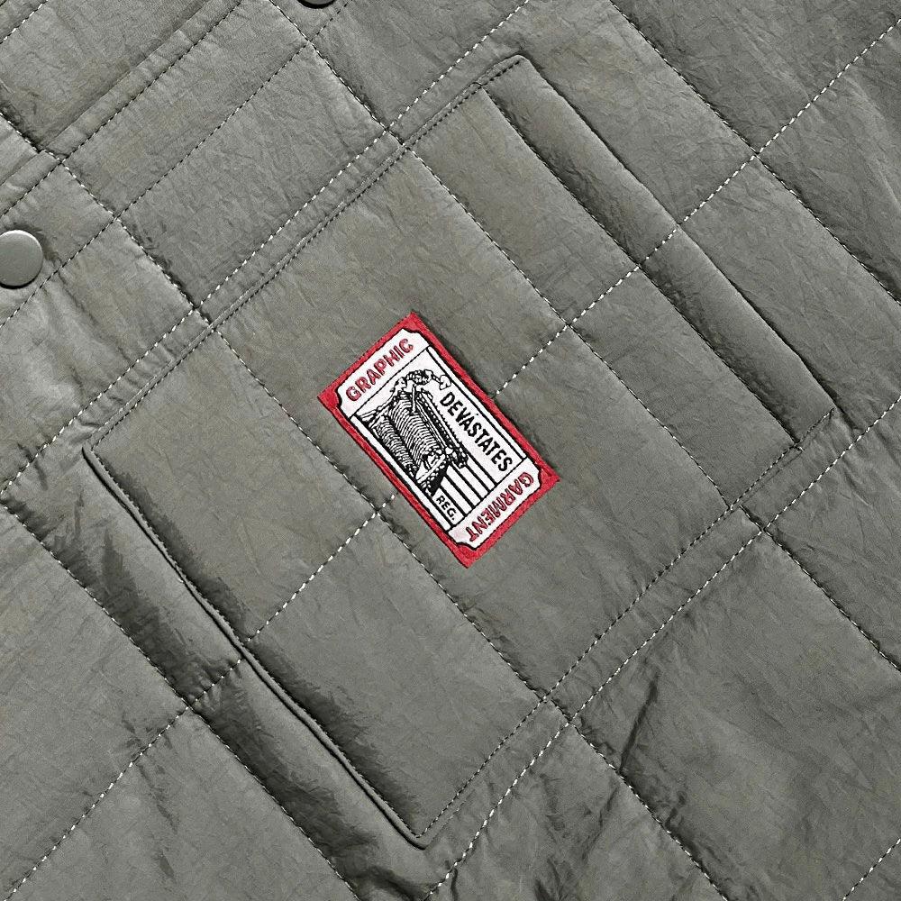 Bones Quilted Fatigue Shirt