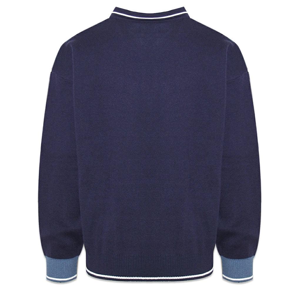 Links Zip Up Polo Sweater