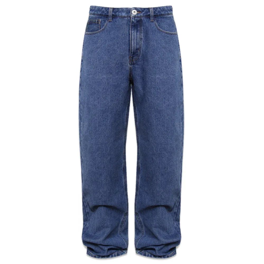 UN Logo Baggy Denim - UNKNOWN LONDON - VENTURER