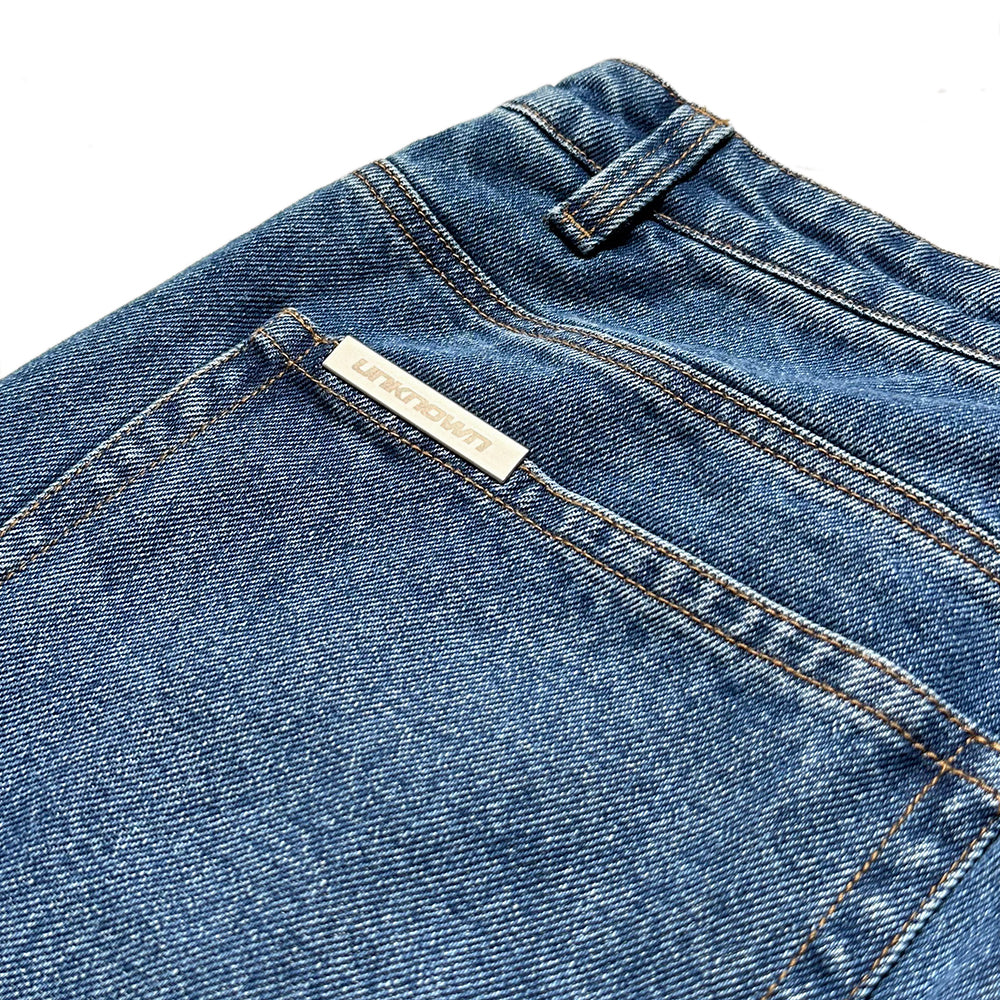 UN Logo Baggy Denim