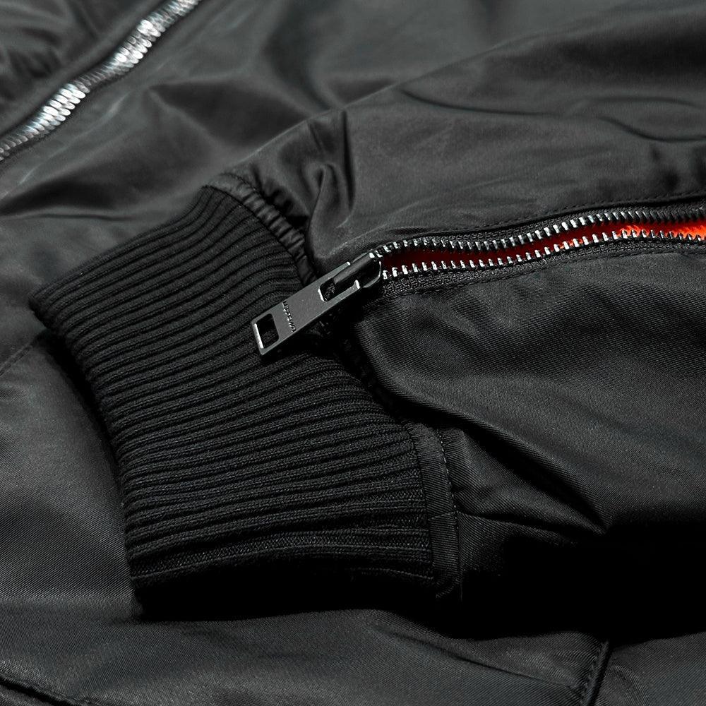 Oversized Zip Panel Bomber Jacket - UNKNOWN LONDON - VENTURER