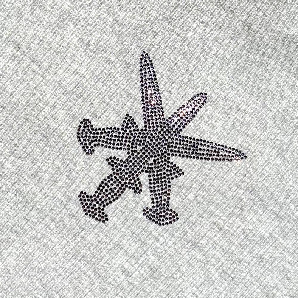 Dagger Rhinestone Zip Hoodie - UNKNOWN LONDON - VENTURER