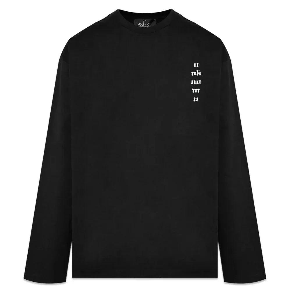 UNKNOWN LONDON Product Page - Vintage UN Ls Tee - Black - VENTURER