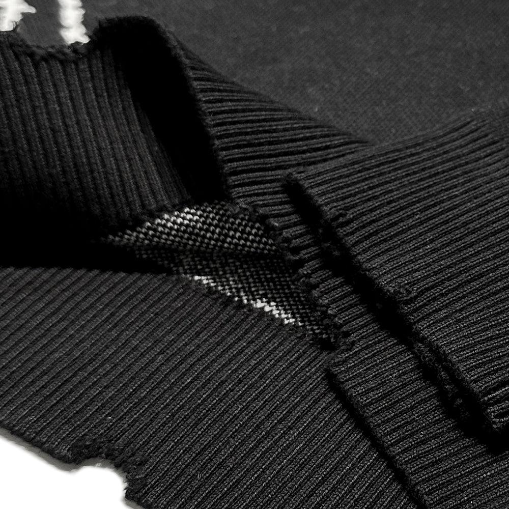 Barbed Wire Jacquard Knit - UNKNOWN LONDON - VENTURER