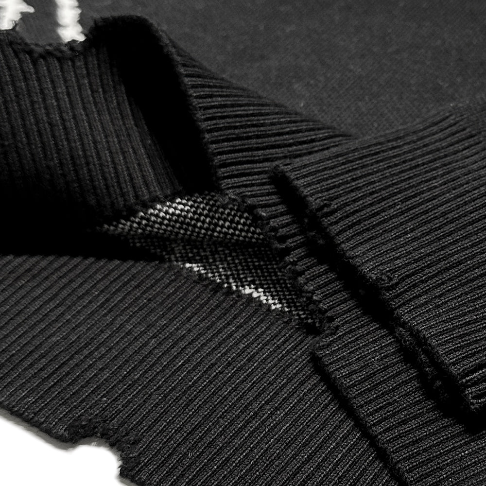 Barbed Wire Jacquard Knit - UNKNOWN LONDON - VENTURER