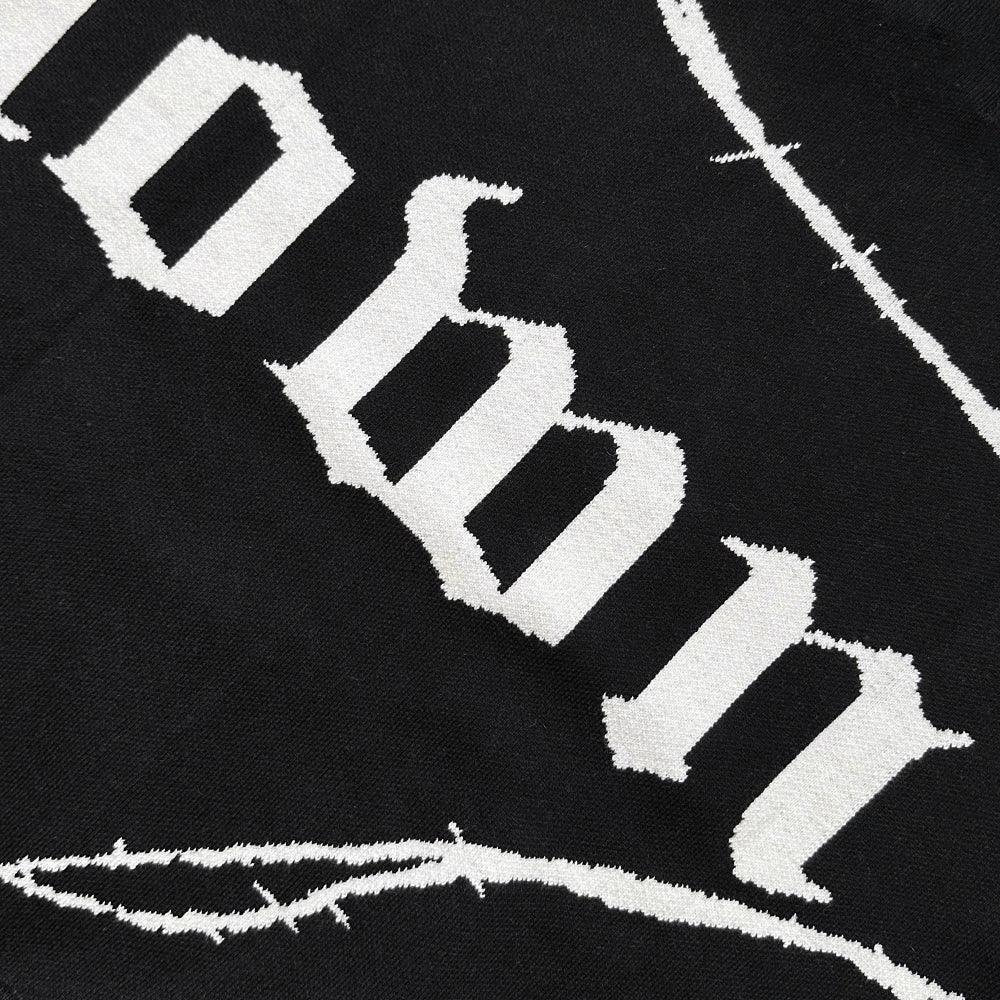 Barbed Wire Jacquard Knit - UNKNOWN LONDON - VENTURER