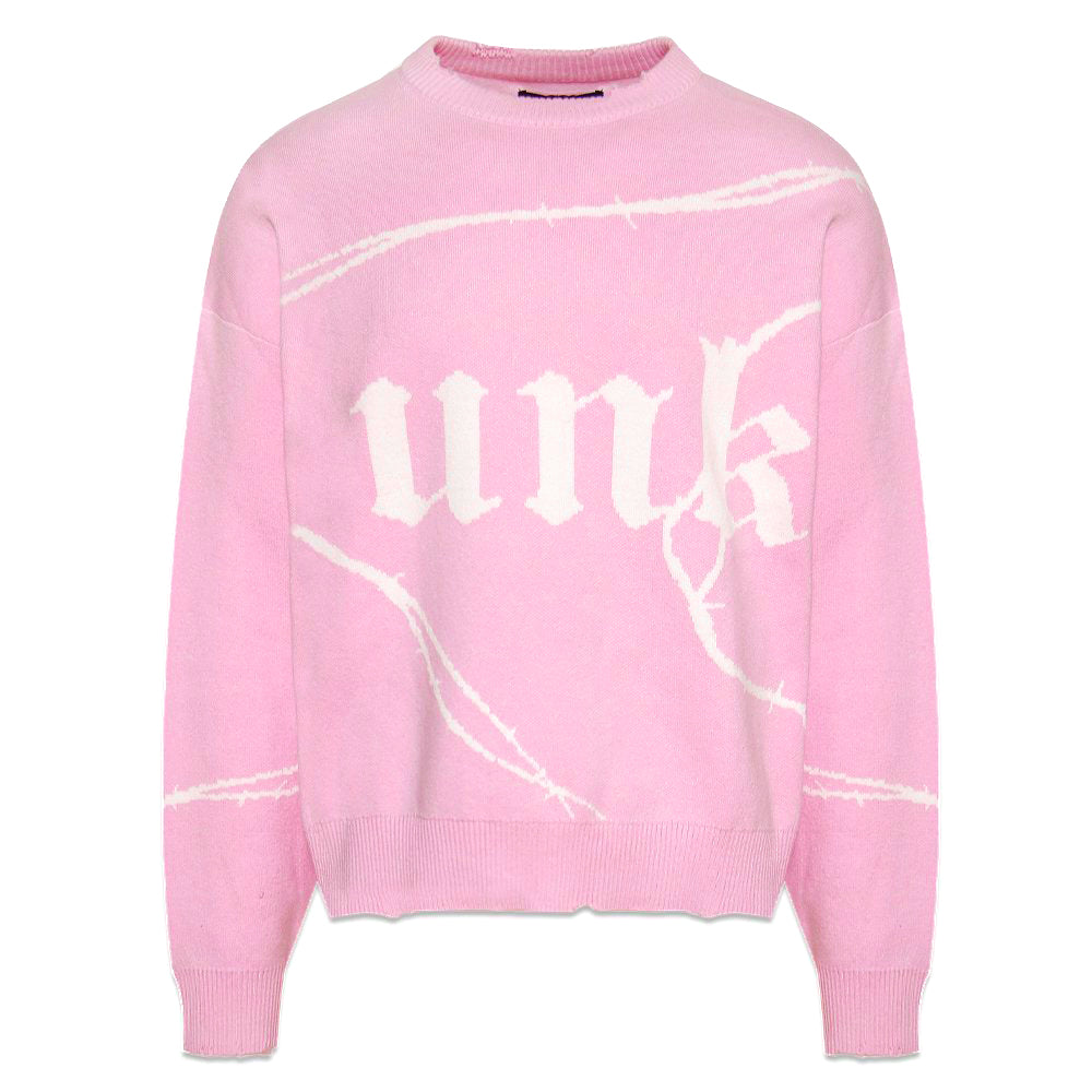 Barbed Wire Jacquard Knit