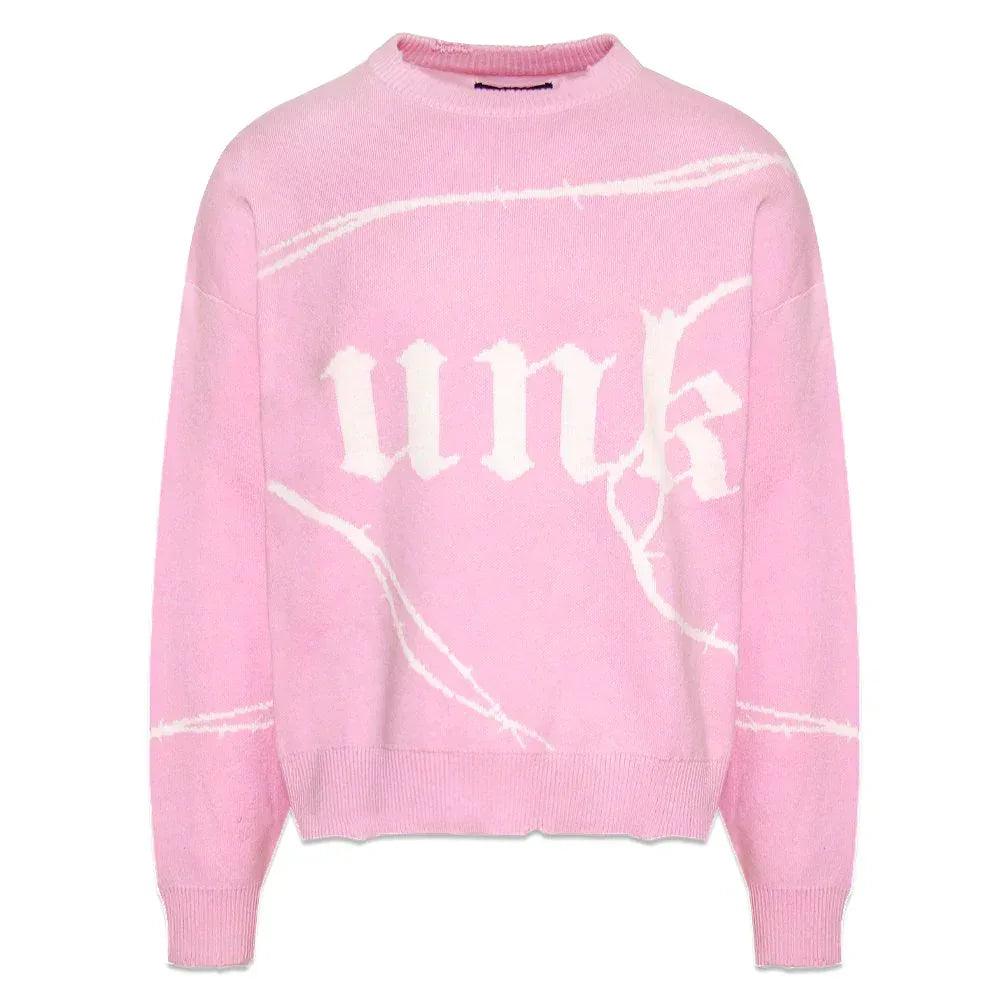 Barbed Wire Jacquard Knit - UNKNOWN LONDON - VENTURER
