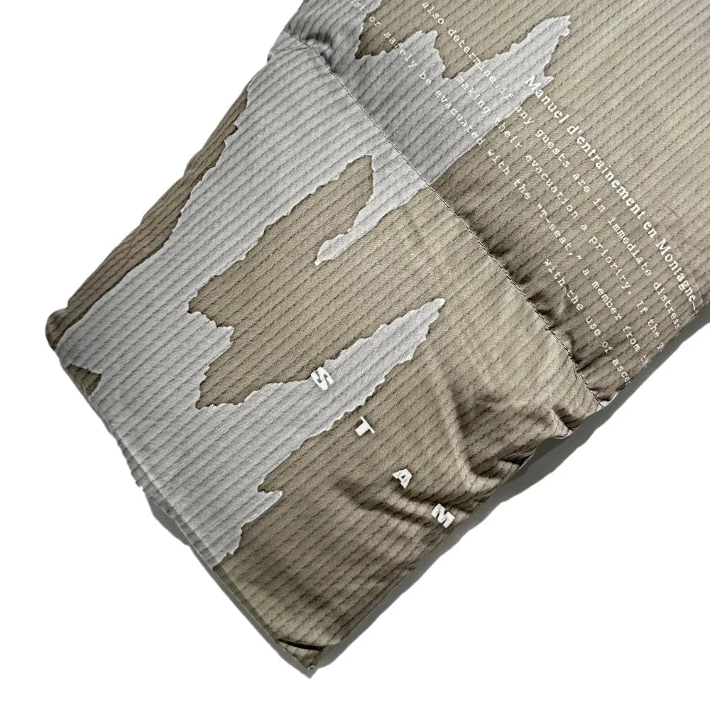 Ikat Camo Cropped Puffer Jacket - STAMPD - VENTURER