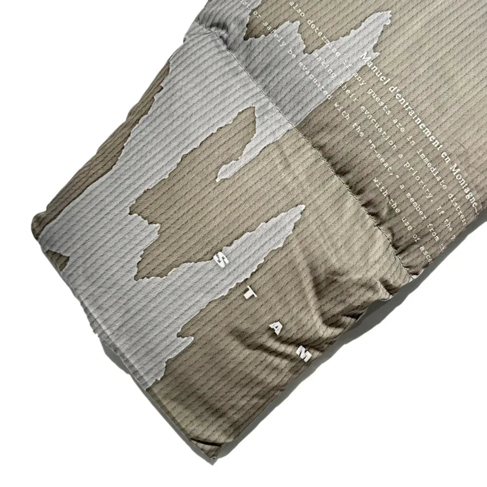 Ikat Camo Cropped Puffer Jacket - STAMPD - VENTURER