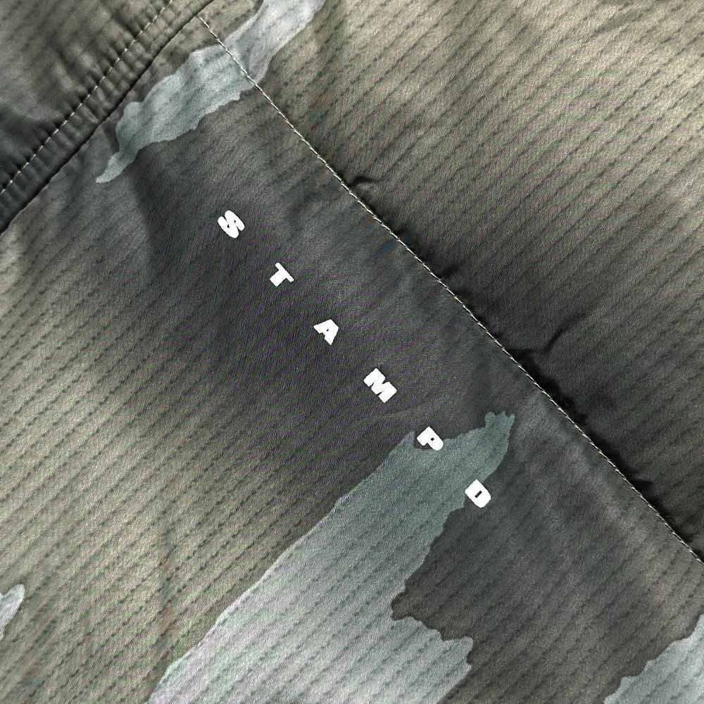Ikat Camo Cropped Puffer Jacket - STAMPD - VENTURER