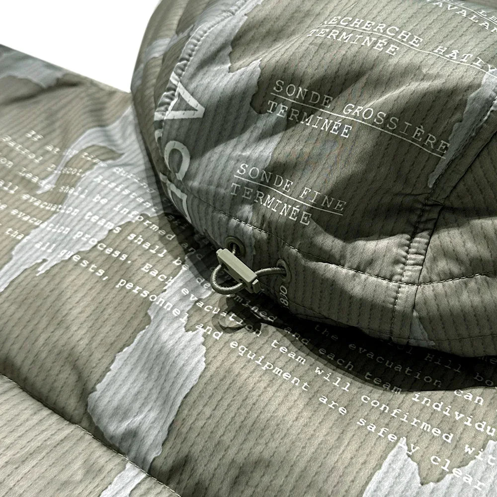 Ikat Camo Cropped Puffer Jacket - STAMPD - VENTURER