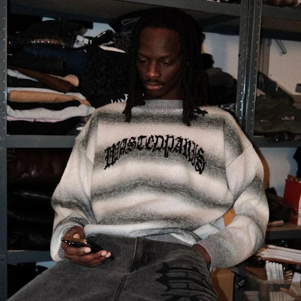 Kingdom Blur Sweater - WASTED PARIS - VENTURER