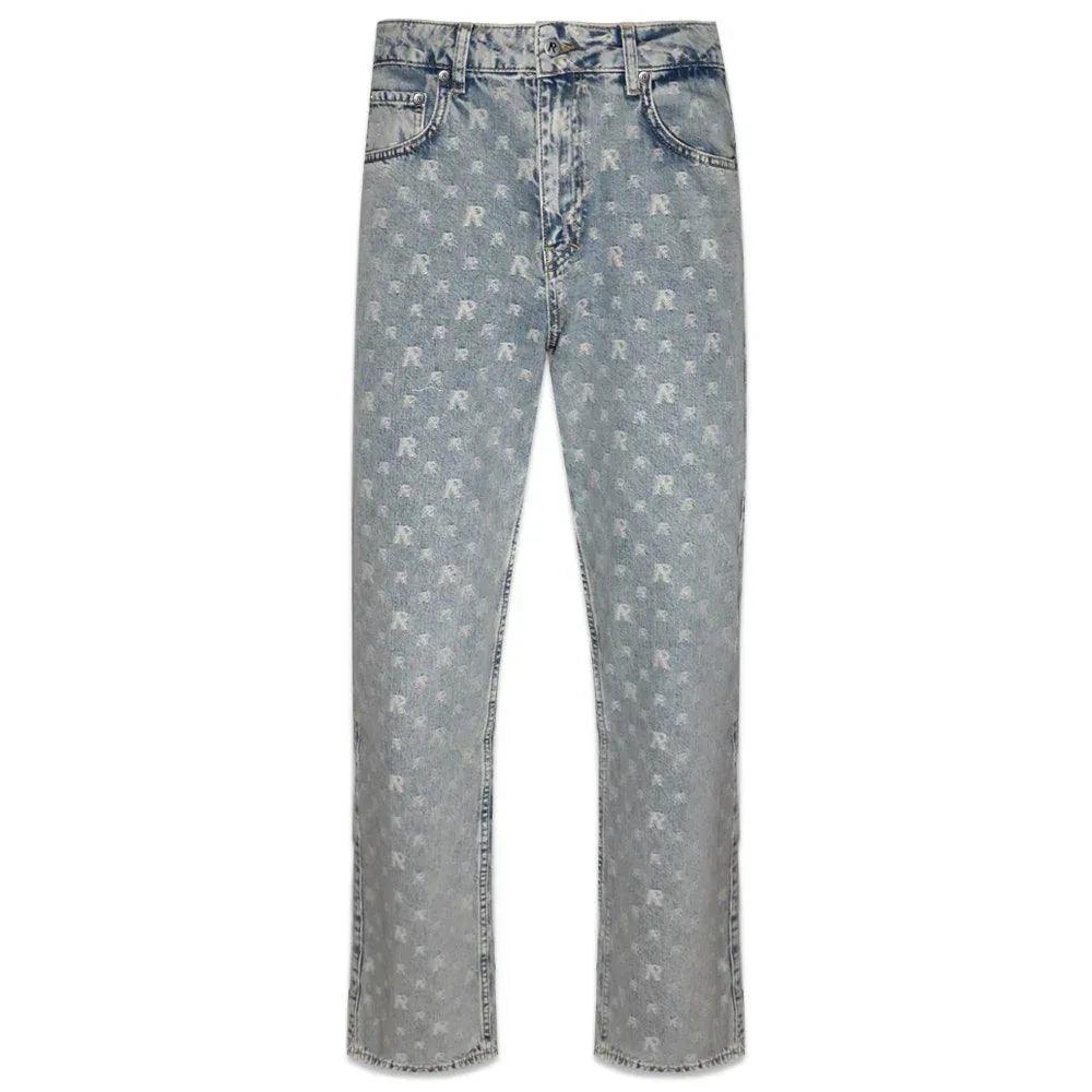 R3 Monogram Baggy Denim - REPRESENT - VENTURER
