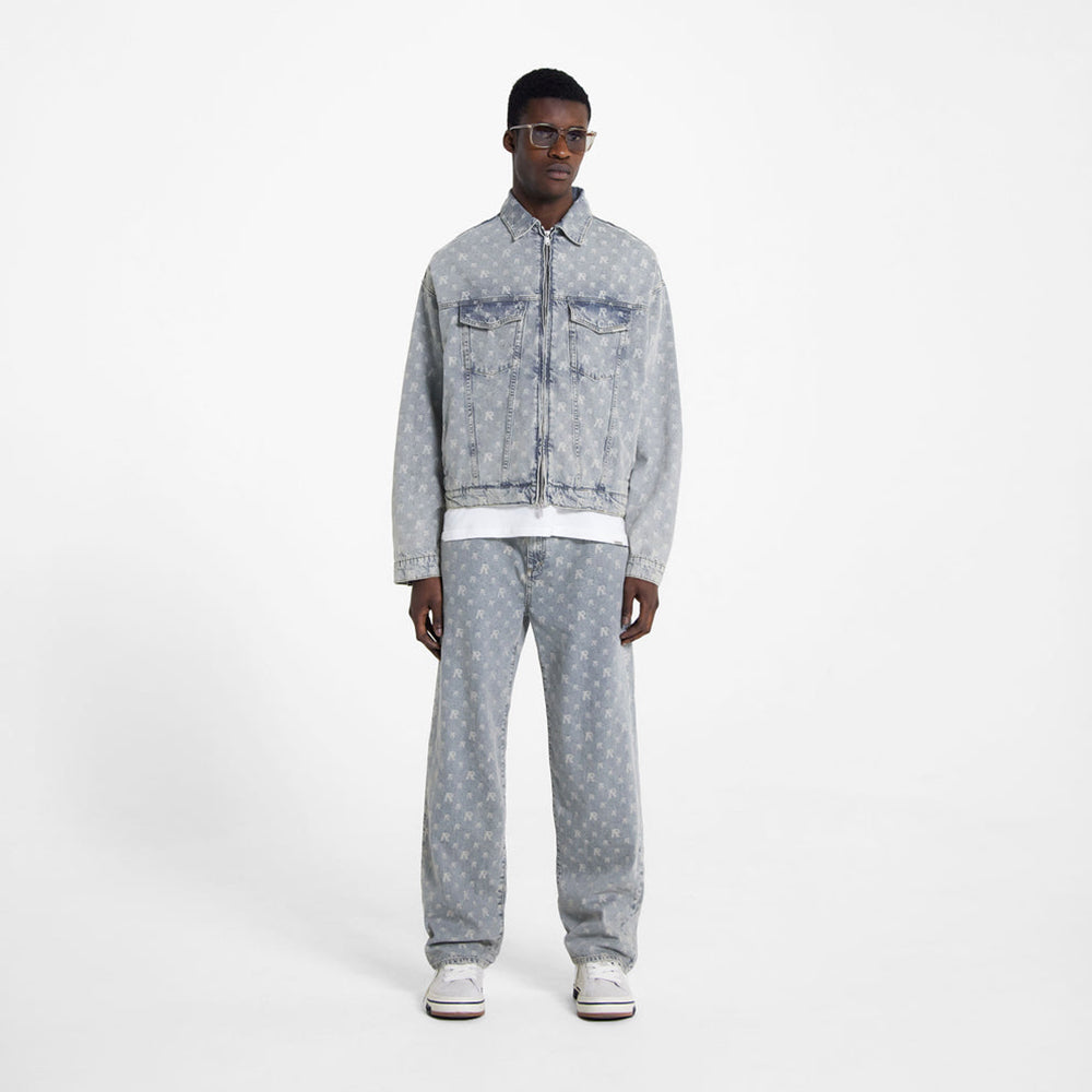 R3 Monogram Baggy Denim