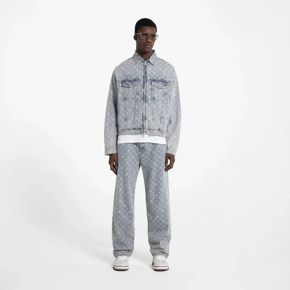R3 Monogram Baggy Denim - REPRESENT - VENTURER