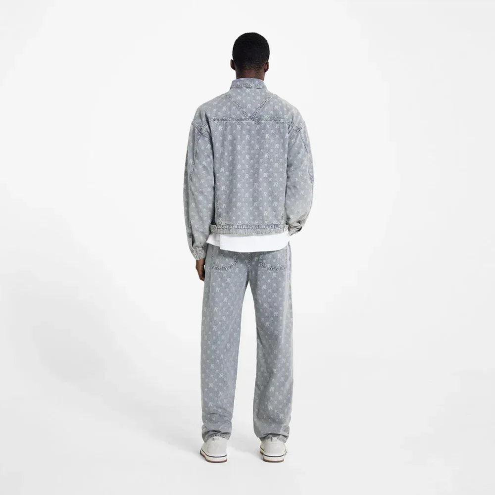 R3 Monogram Baggy Denim - REPRESENT - VENTURER