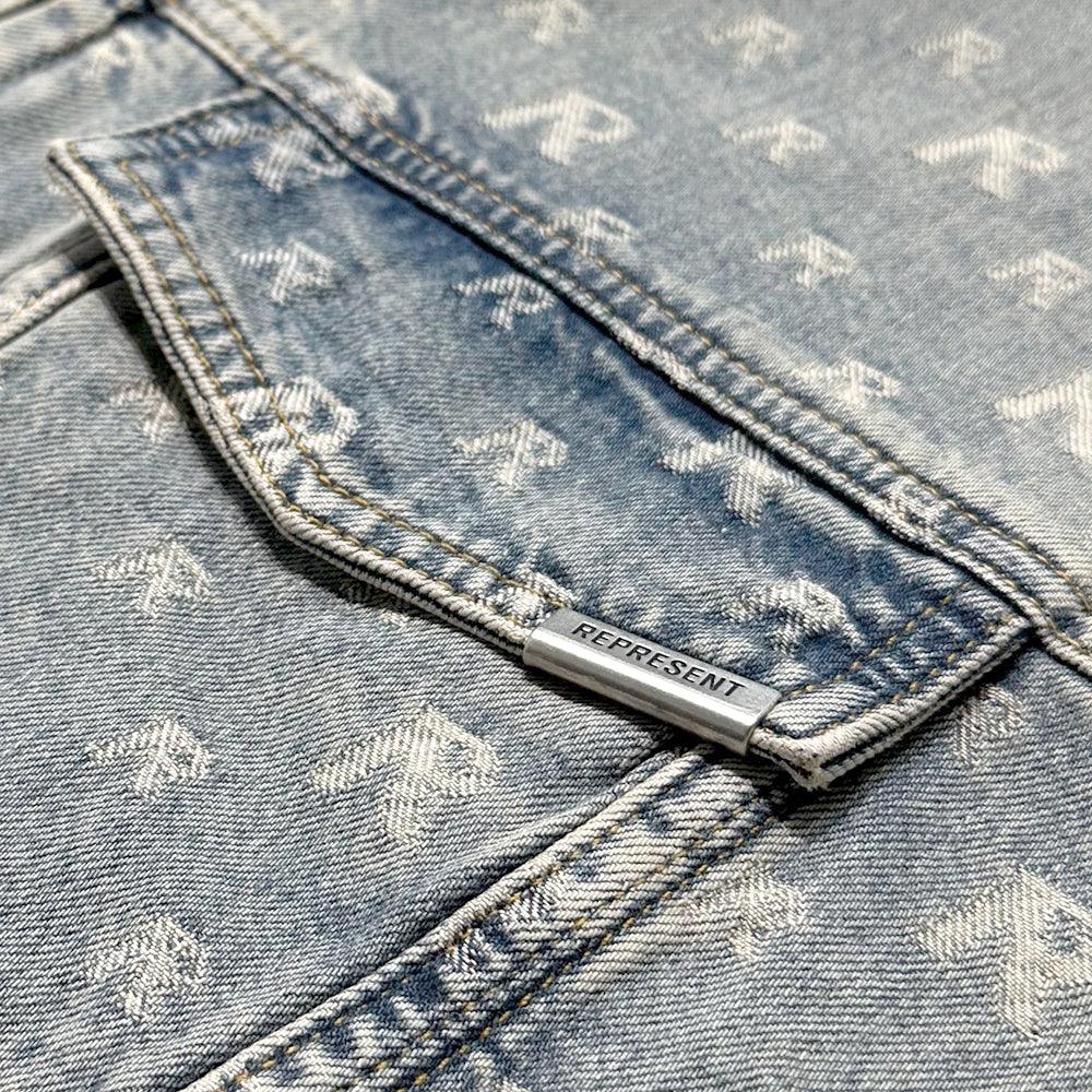 Monogram Denim Jacket - REPRESENT - VENTURER