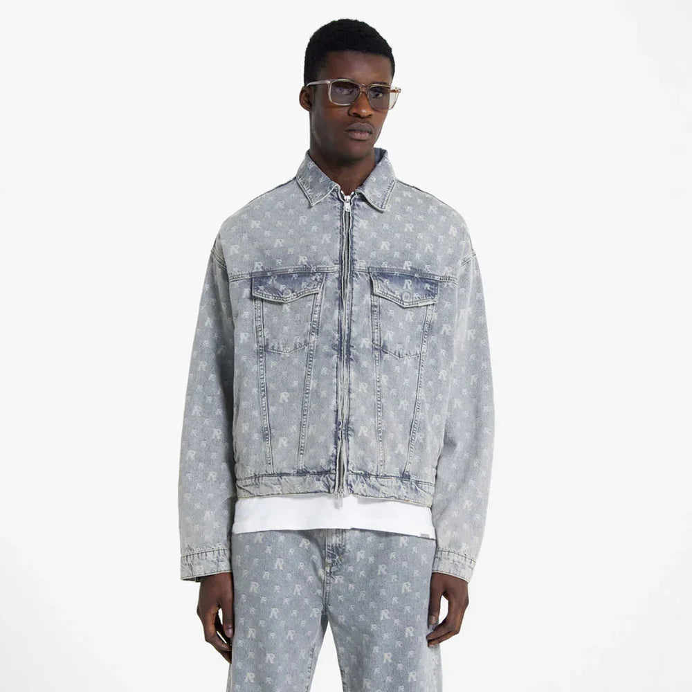 Monogram Denim Jacket - REPRESENT - VENTURER