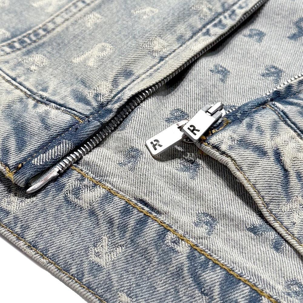 Monogram Denim Jacket - REPRESENT - VENTURER