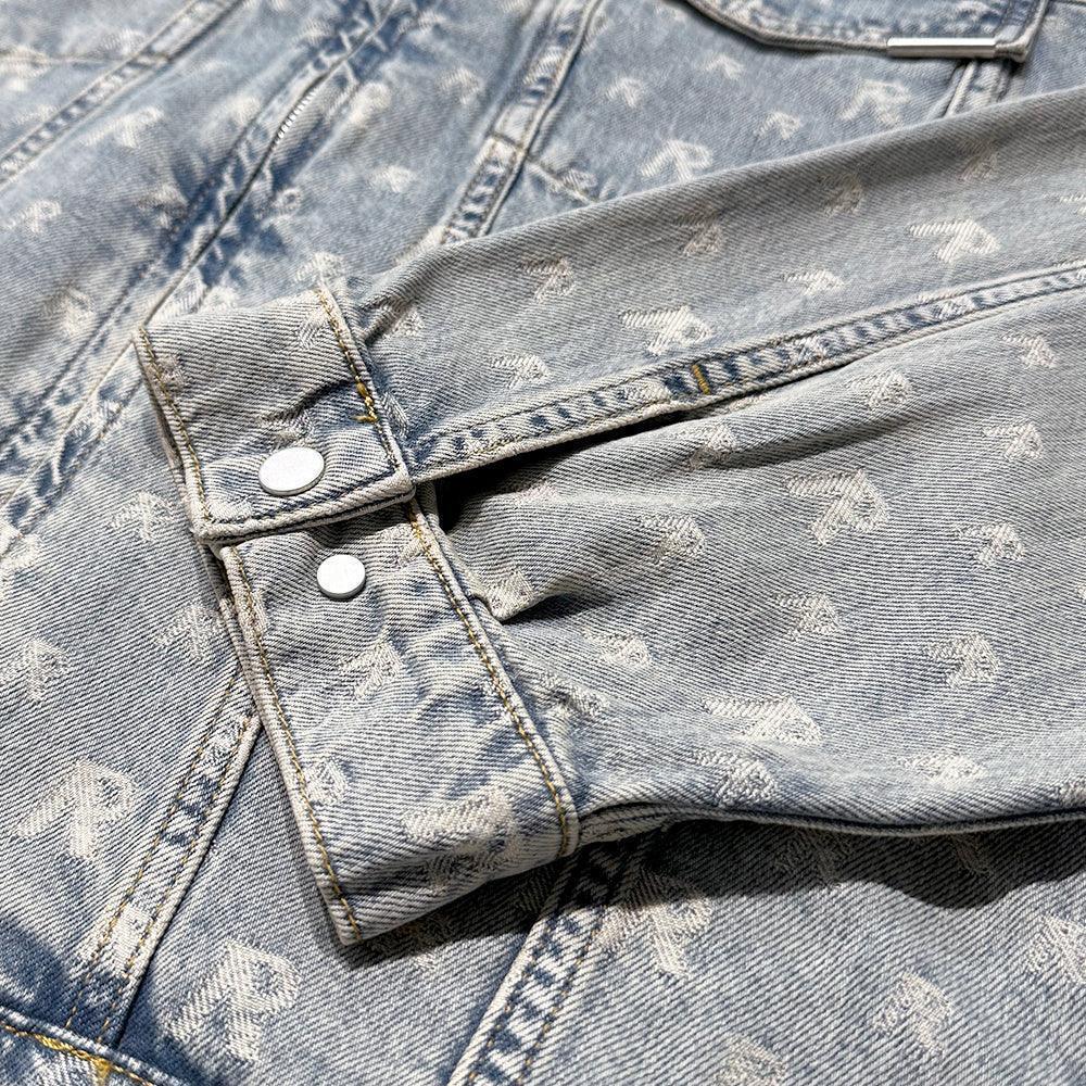 Monogram Denim Jacket - REPRESENT - VENTURER
