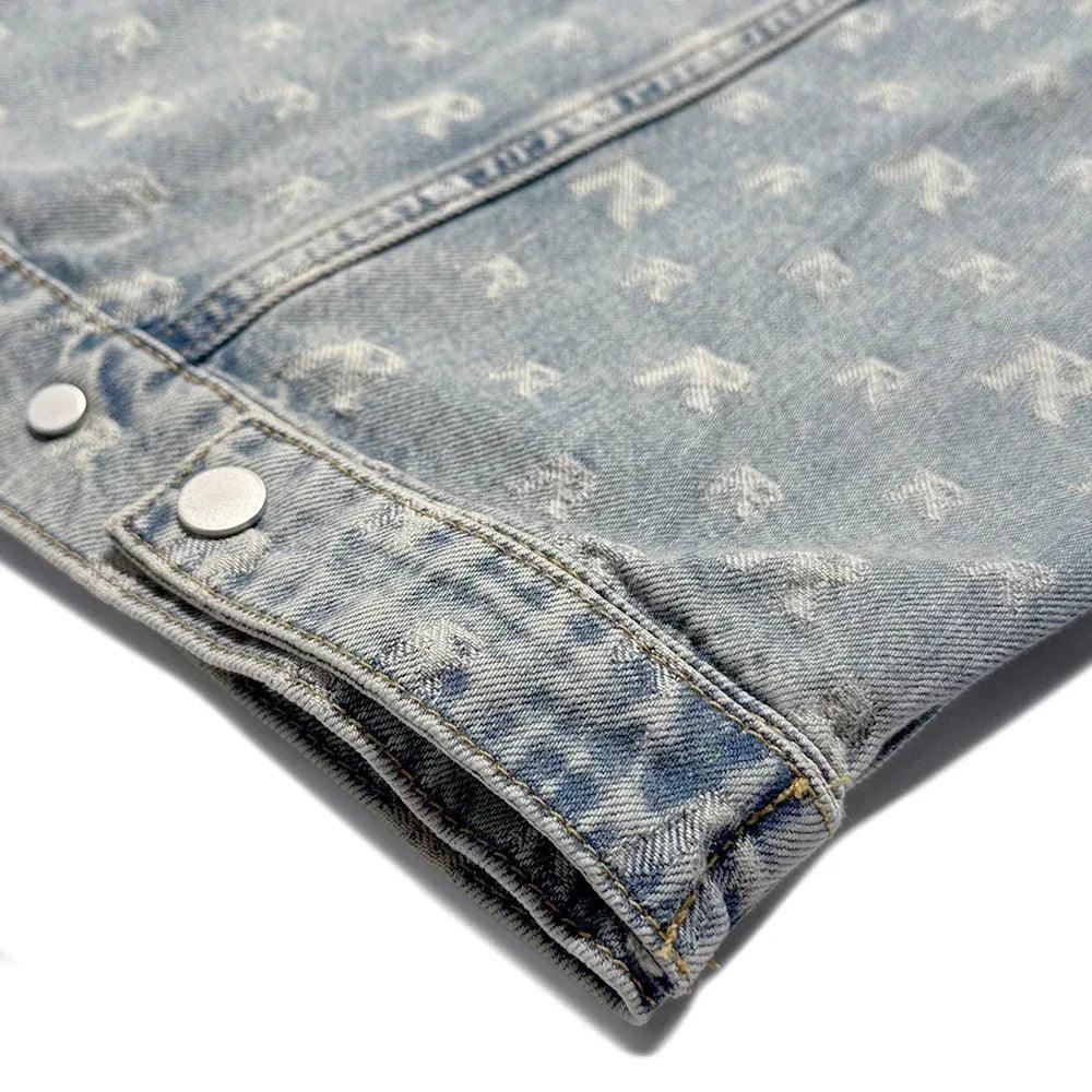 Monogram Denim Jacket - REPRESENT - VENTURER