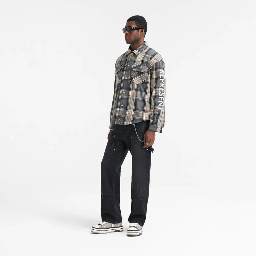 Quilted Flannel Shirt - REPRESENT - VENTURER
