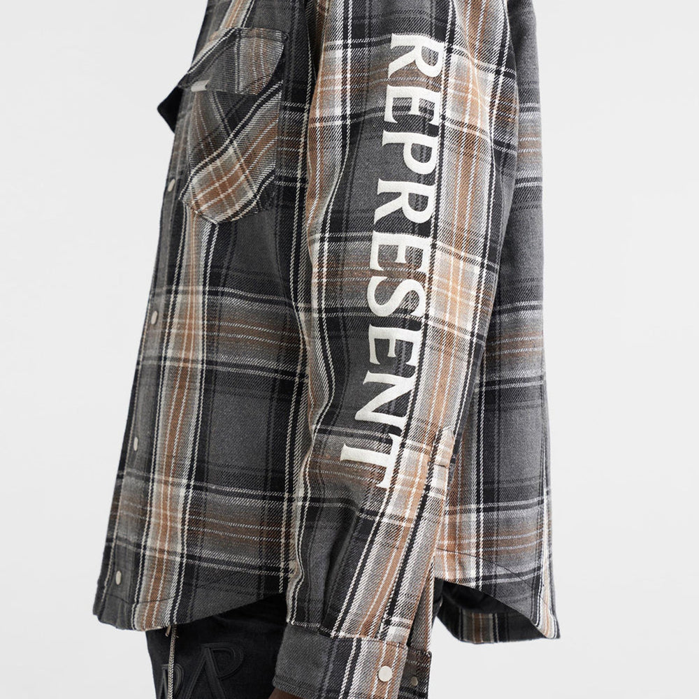 Quilted Flannel Shirt - REPRESENT - VENTURER